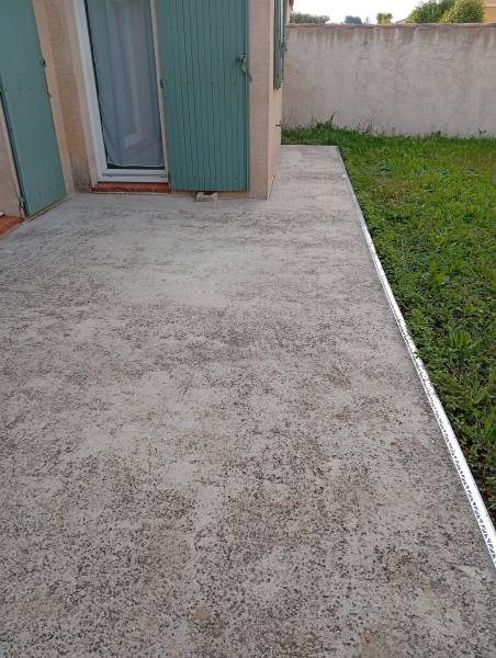 Rénovation d'une Terrasse en Tapis de Marbre