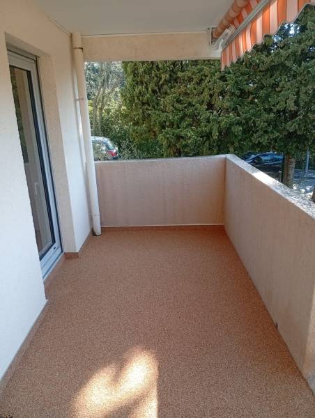 Balcon en tapis de marbre